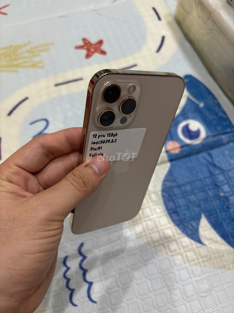 iPhone 12 Pro Max 128GB Vàng Zin. Mua bán Điện thoại tại Quận Bắc Từ Liêm Hà Nội được đăng bởi Cửa hàng Bính Táo hình 1