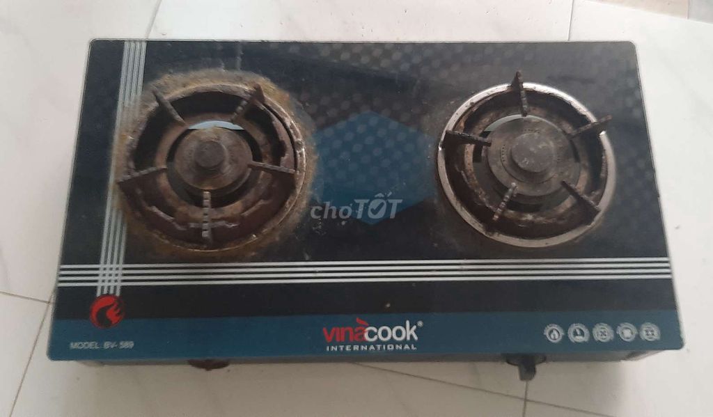 Bếp gas Vinacook BV-588 Đen Đã sử dụng. Mua bán Bếp, lò, đồ điện nhà bếp tại Huyện Thanh Trì Hà Nội được đăng bởi Nguyễn Thị Hạnh hình 1