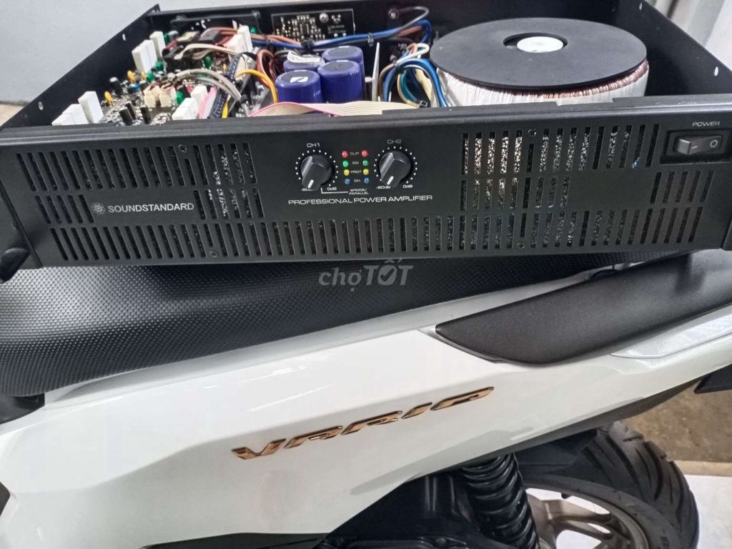 Cục đẩy công suất SOUNDSTANDARD 600W/kênh Đen. Mua bán Tivi, Âm thanh tại Huyện Trảng Bom Đồng Nai được đăng bởi Giang hình 1