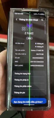 Samsung Galaxy Z Fold2 256GB Đen bóng - Jet black