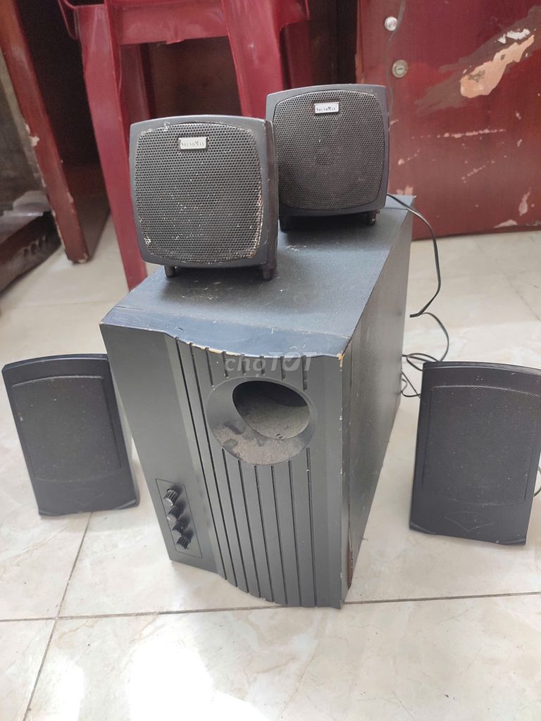 Loa vi tính SoundMax Đen. Mua bán Tivi, Âm thanh tại Thành phố Vinh Nghệ An được đăng bởi Hải hình 1