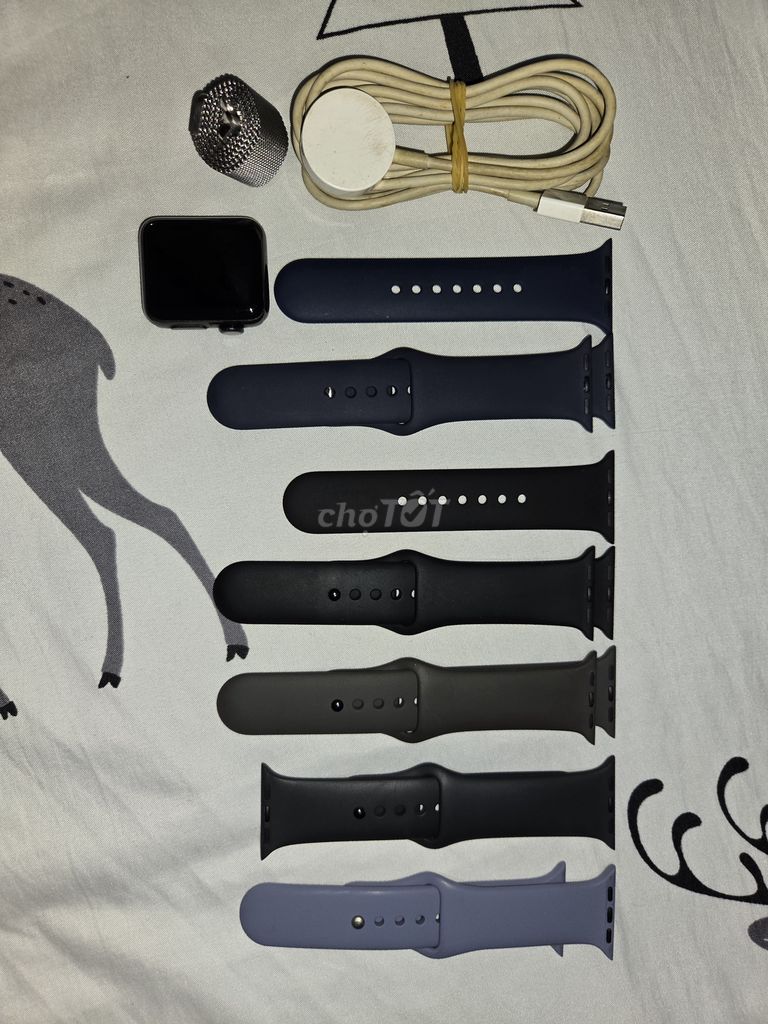 Apple Watch S2 GPS thép đen 38mm nguyên zin