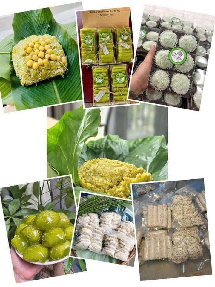 Cốm non, xôi cốm, bánh cốm, mochi cốm, xuxe cốm