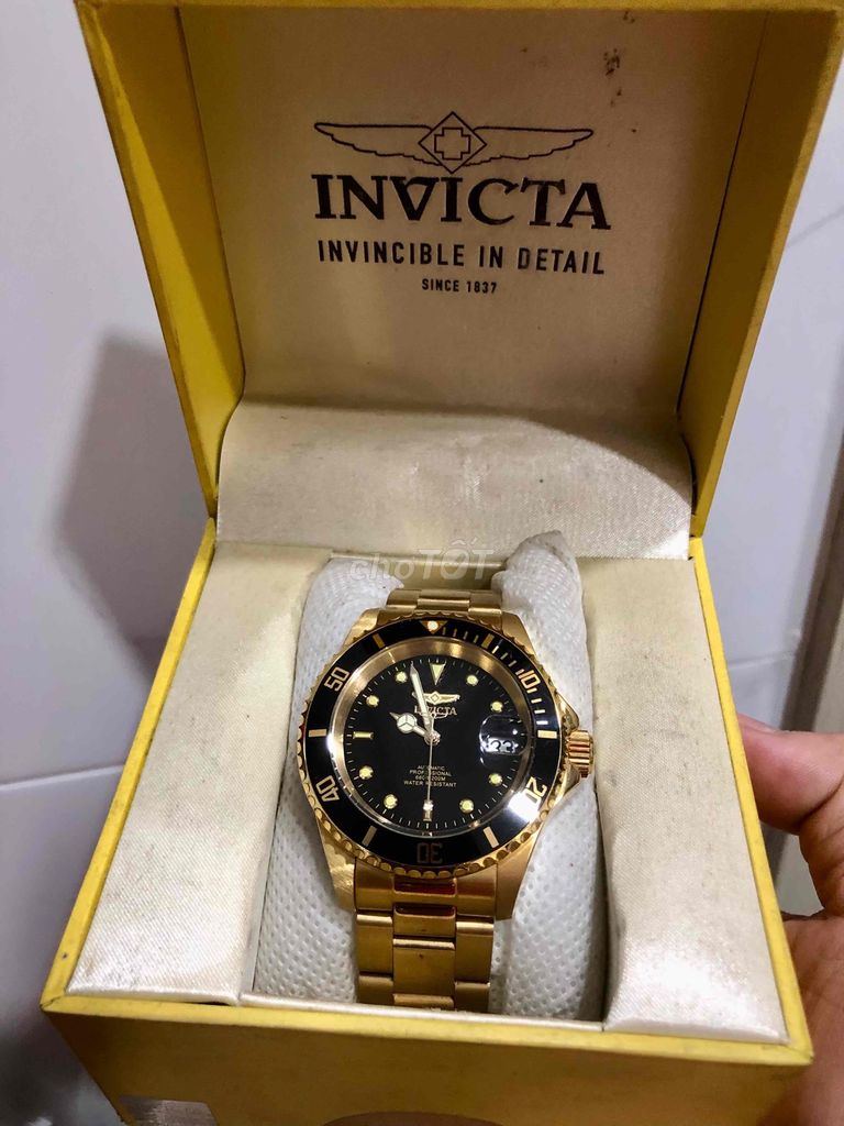 Invicta gold size 40mm lướt đẹp