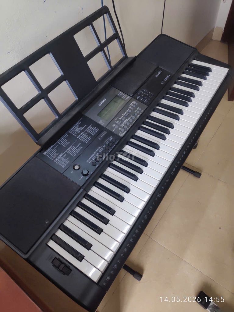 Đàn piano điện Casio CT-X800 Đen. Mua bán Nhạc cụ tại Quận Bắc Từ Liêm Hà Nội được đăng bởi haiduong hình 1