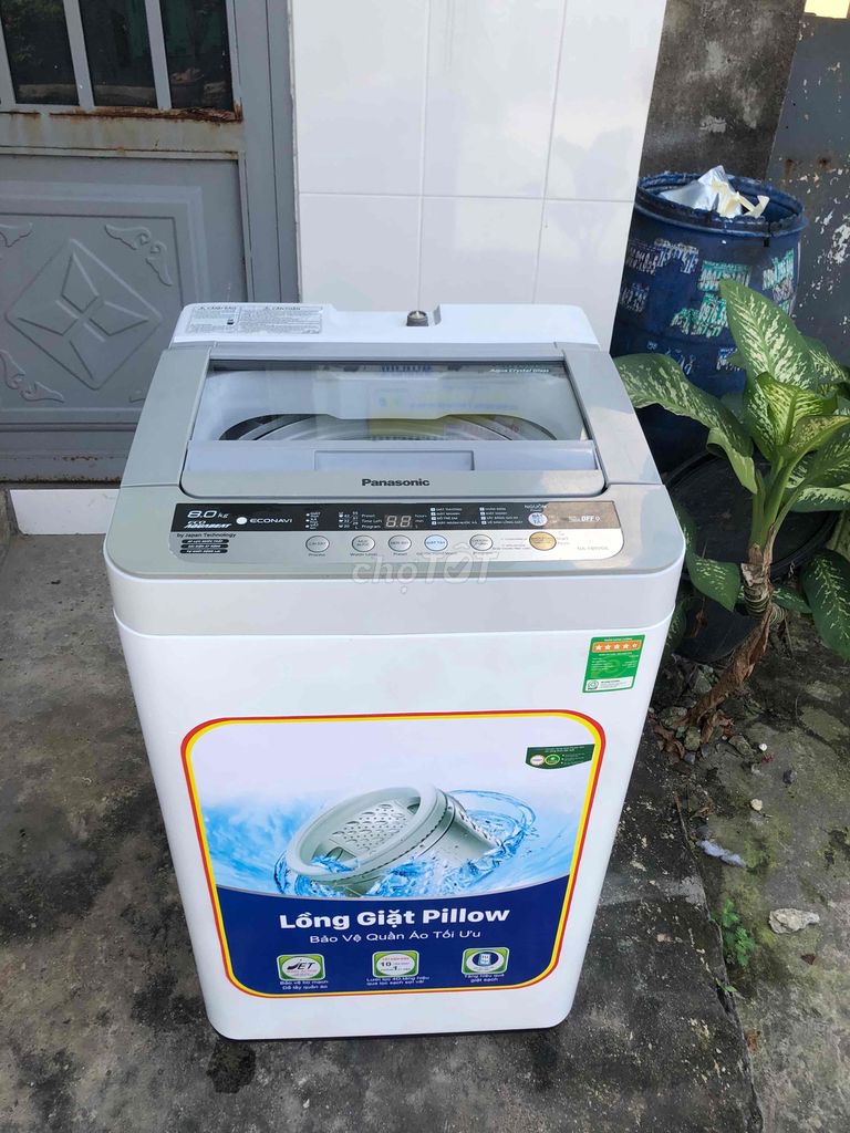 thanh lí máy giặt panasonic 8kg