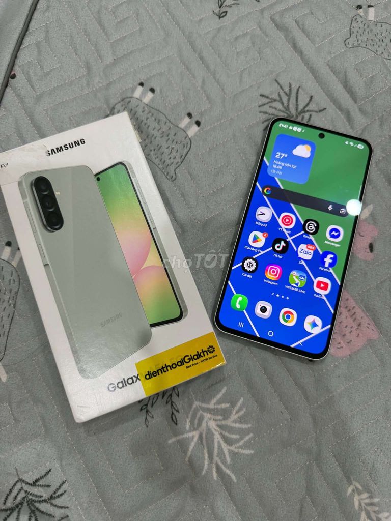 Samsung Galaxy A56 5G 128GB Xám. Mua bán Điện thoại tại Thành phố Biên Hòa Đồng Nai được đăng bởi Leon hình 1