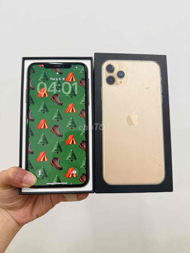 iPhone 11 Pro Max 512GB Vàng Zin Nguyên Bản. Mua bán Điện thoại tại Quận Đống Đa Hà Nội được đăng bởi Tùng Táo Hanoi Mobile hình 1