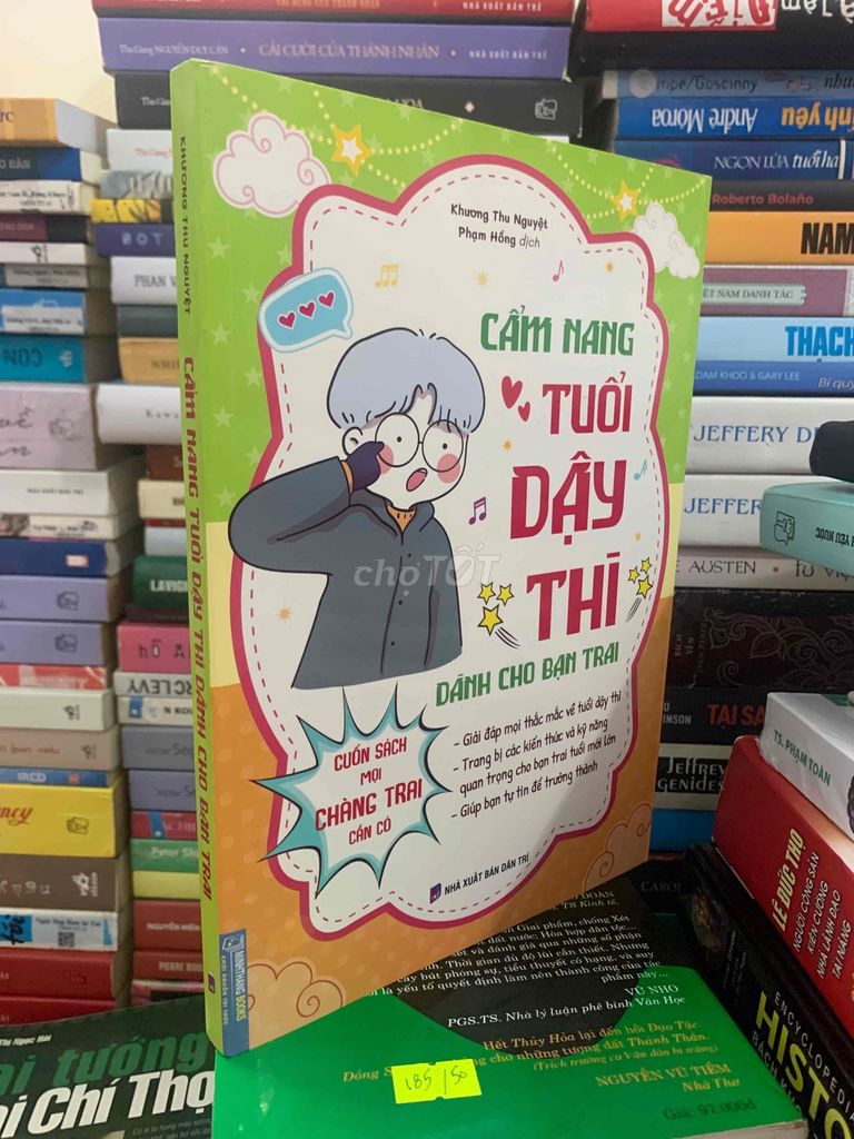 Sách Cẩm Nang Tuổi Dậy Thì. Mua bán Sách tại Quận Sơn Trà Đà Nẵng được đăng bởi Tiệm sách tri thức đà nẵng 2 hình 1