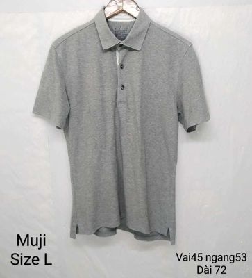 Polo Muji Japan 🇯🇵 size L. Mua bán Quần áo tại Quận Tây Hồ Hà Nội được đăng bởi Xem Nữa ở Đây