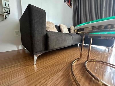 sofa công ty thi công ở chung cư,mới , kkhung inox