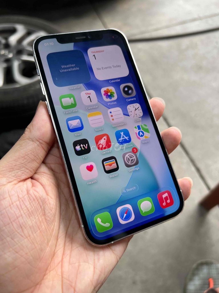 Apple iPhone 12 Pro 128Gb Bạc Đã thay màn, pin. Mua bán Điện thoại tại Quận Long Biên Hà Nội được đăng bởi Việt hình 1