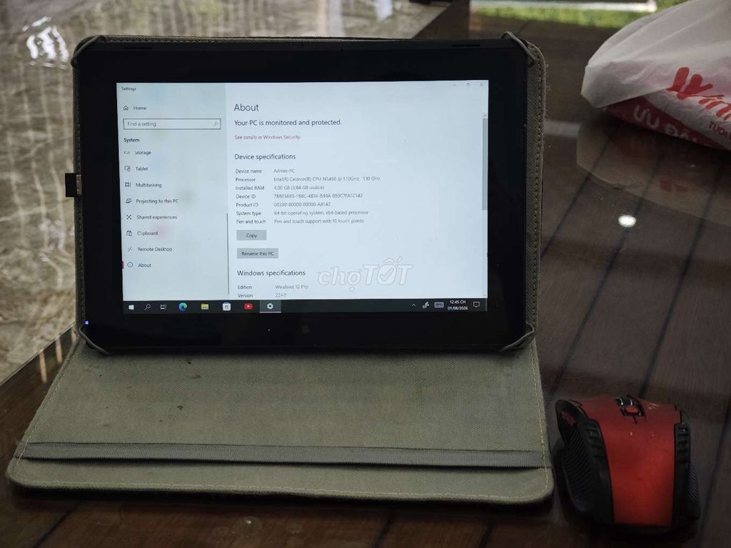 NEC VKF11T-1 10.1 inch 4GB/128GB SSD Bạc. Mua bán Máy tính bảng tại Thành phố Yên Bái Yên Bái được đăng bởi Tuấn Ngọc Hoàng hình 1