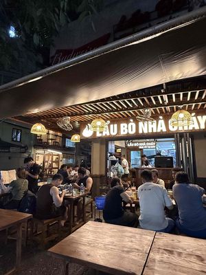 Quán Lẫu Bò Nhà Cháy logo