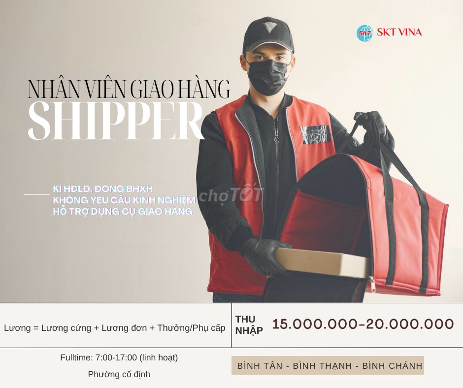 Bình Thạnh | Nhân Viên Giao Hàng Shipper