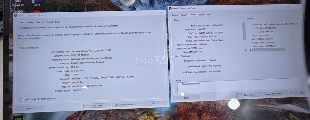 Dell XPS 15 9550 ok. Mua bán Laptop tại Quận Hai Bà Trưng Hà Nội được đăng bởi Cao Nguyen Van hình 1