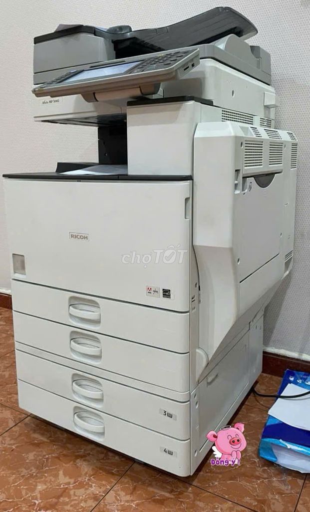 Máy photocopy Ricoh 5002 đẹp hoạt động tốt. Mua bán Đồ dùng văn phòng tại Quận 12 Tp Hồ Chí Minh được đăng bởi Nguyễn Phan Copier hình 1