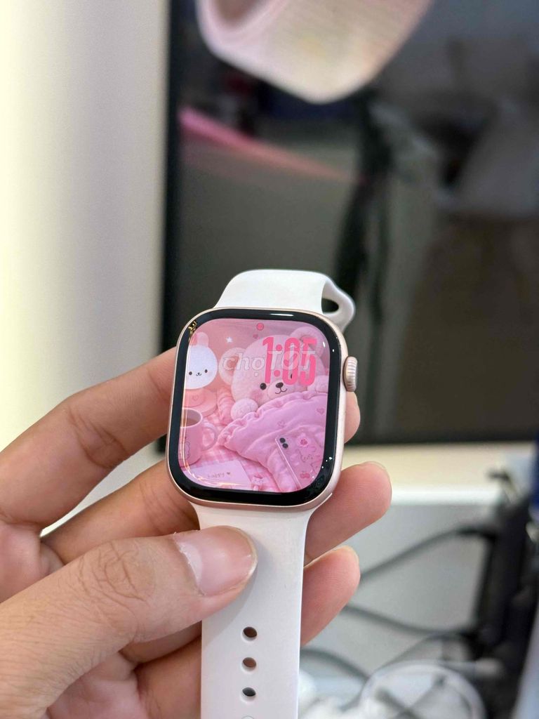 Apple Watch S10 GPS 42mm Vàng 95%. Mua bán Thiết bị đeo thông minh tại Quận Ninh Kiều Cần Thơ được đăng bởi Phạm Minh Tâm hình 1