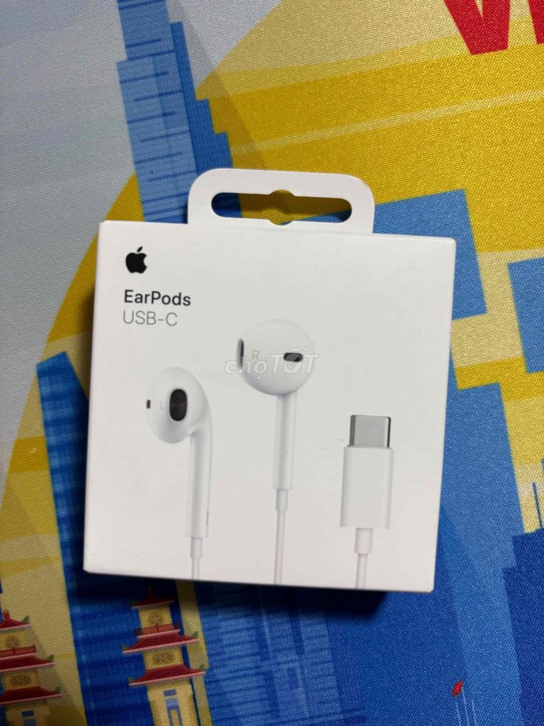 Tai nghe Apple EarPods USB-C Trắng. Mua bán Tivi, Âm thanh tại Quận 11 Tp Hồ Chí Minh được đăng bởi Sac Nhanh 246  Mobile  PC hình 1