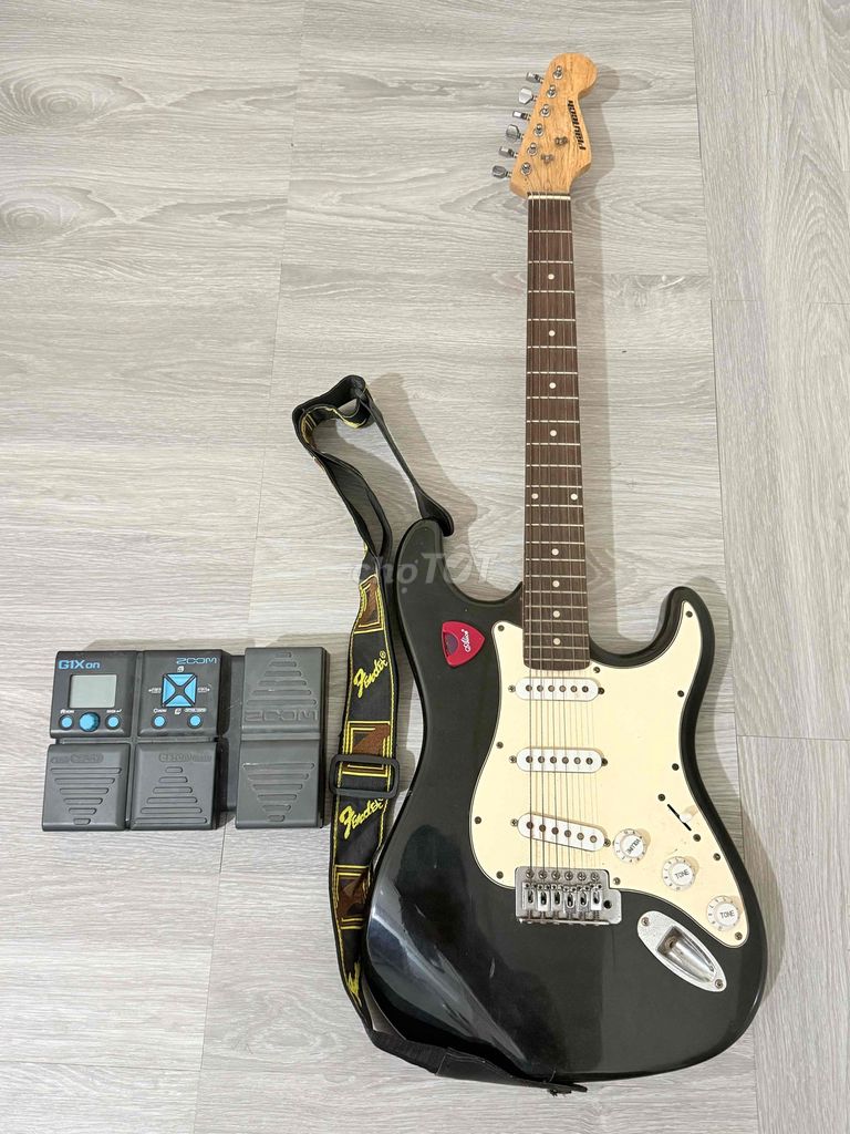 combo Đàn Guitar điện + phơ g1xon. Mua bán Nhạc cụ tại Thị xã Duyên Hải Trà Vinh được đăng bởi Thiên Hân hình 1