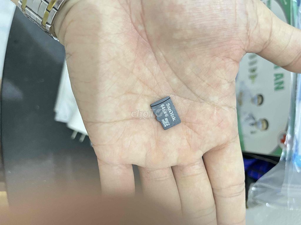 Thẻ nhớ SanDisk MicroSDXC 64GB Chống nước. Mua bán Phụ kiện (Màn hình, Chuột...) tại Huyện Hoằng Hóa Thanh Hóa được đăng bởi Xuân Tùng hình 1