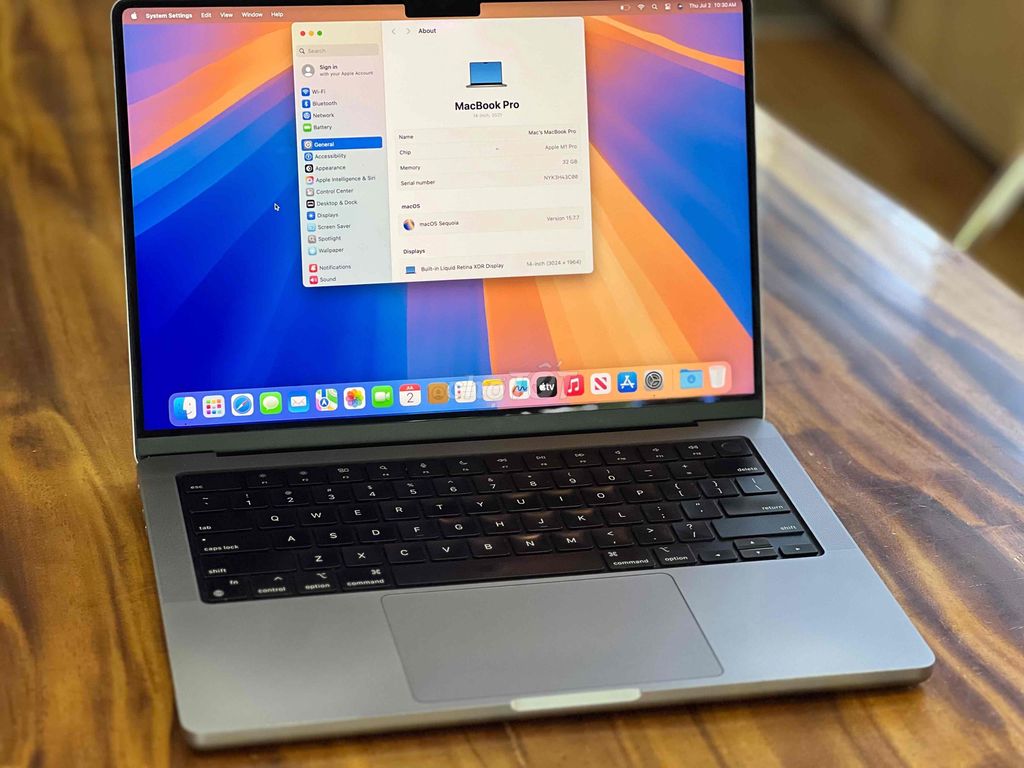 ✅MacBook Pro 14 inch M1 Pro Ram 32GB/SSD 512GB ZIN. Mua bán Laptop tại Quận Hải Châu Đà Nẵng được đăng bởi Việt Lê hình 1