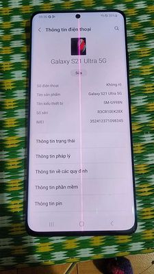 SS S21 ultra kẻ, Hàn 1 sim, ram 12gb/256gb. Mua bán Điện thoại tại Quận Hoàng Mai Hà Nội được đăng bởi Hương