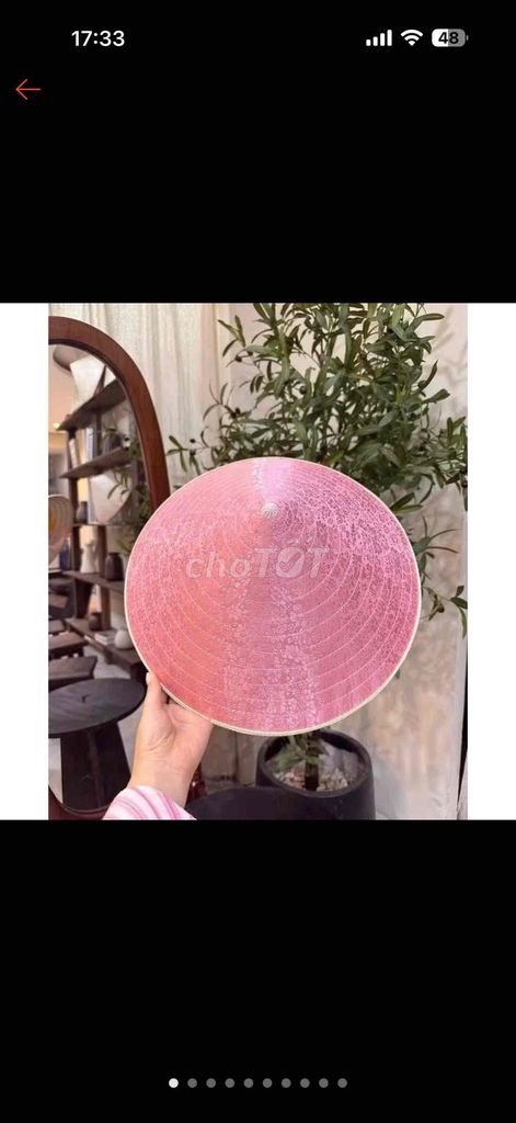 Nón lá Hồng Mới 99%. Mua bán Phụ kiện thời trang khác tại Quận Bình Tân Tp Hồ Chí Minh được đăng bởi Le Phuong Thanh hình 1
