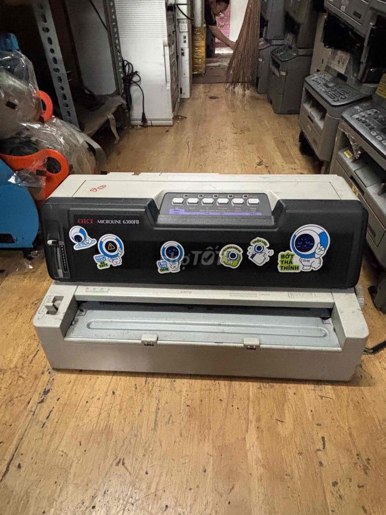 Máy in kim OKI MICROLINE 6300FB. Mua bán Đồ dùng văn phòng tại Quận Phú Nhuận Tp Hồ Chí Minh được đăng bởi Bông Lee hình 1