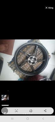 Mâm xe Yamaha Ex135 Hợp kim Đen