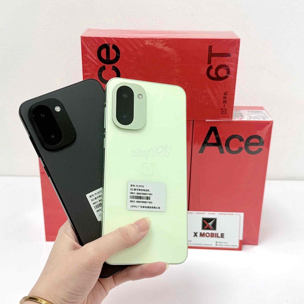 ONEPLUS ACE 6T 12/256GB FULLBOX Kèm Phụ Kiện ZIN. Mua bán Điện thoại tại Huyện Trảng Bom Đồng Nai được đăng bởi X Mobile Trảng Bom hình 1