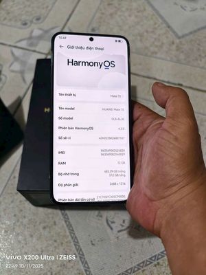 Mate 70 12 /512 g. Mua bán Điện thoại tại Thành phố Thuận An Bình Dương được đăng bởi K E N