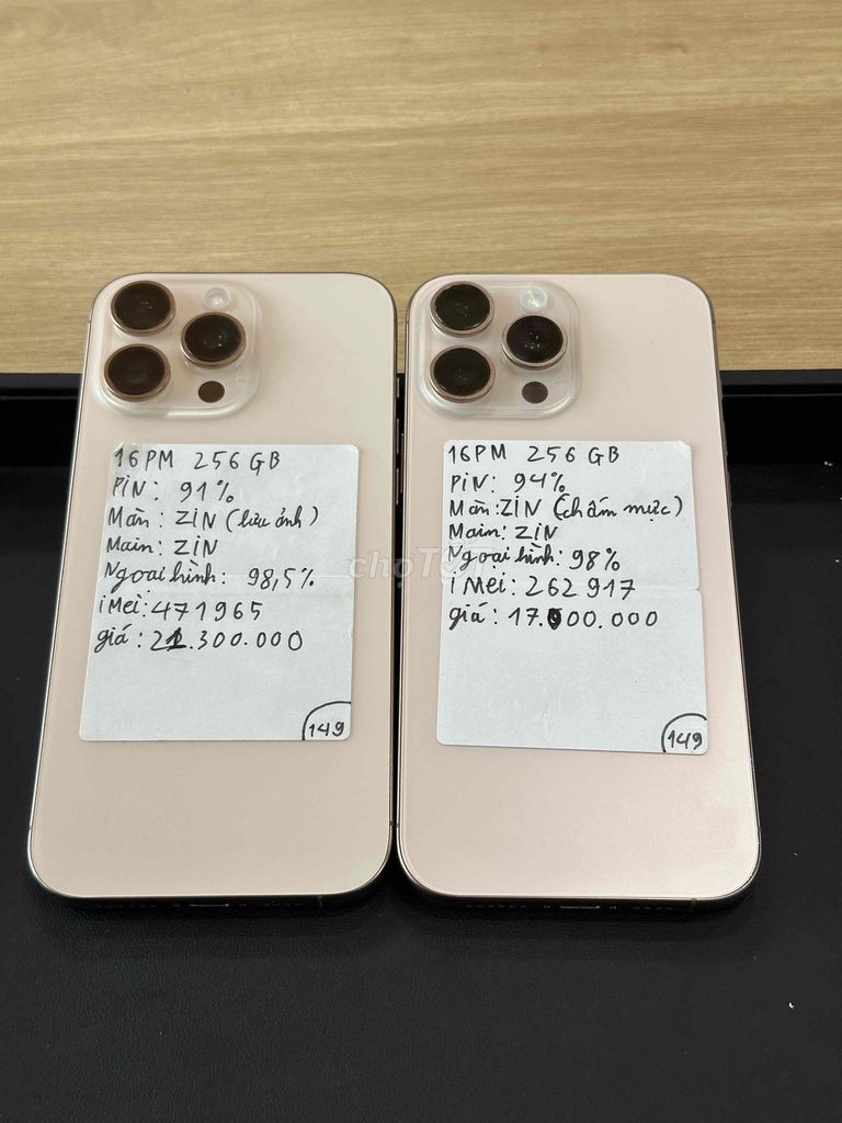 16 Pro Max 256GB/ BAO NỢ XẤU. Mua bán Điện thoại tại Quận 12 Tp Hồ Chí Minh được đăng bởi Sang Mobile hình 1