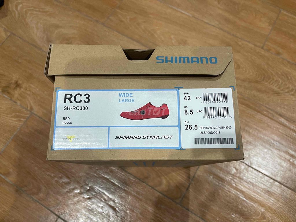 Giày xe đạp Shimano RC3 Đỏ size 42 98%. Mua bán Giày dép tại Thành phố Vũng Tàu Bà Rịa - Vũng Tàu được đăng bởi bảo nguyễn hình 1