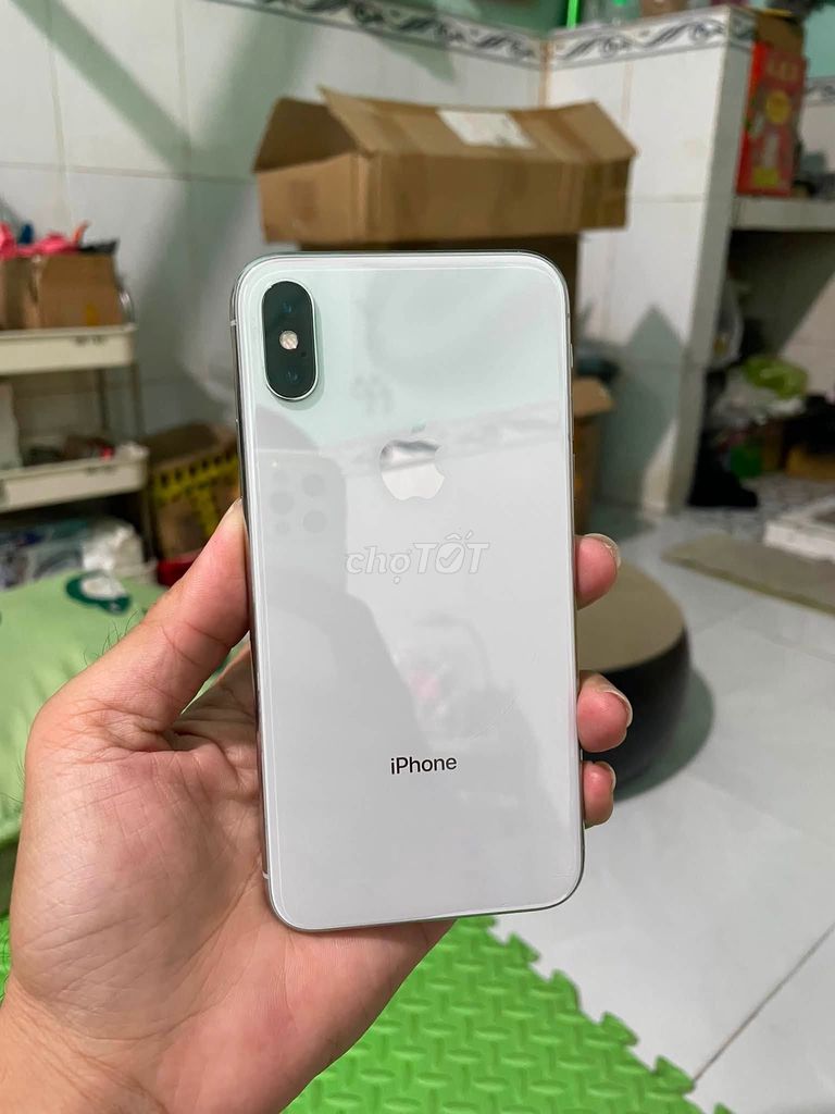 Apple iPhone X 64GB Trắng Đã sử dụng. Mua bán Điện thoại tại Huyện Bình Chánh Tp Hồ Chí Minh được đăng bởi Hội Đồ Điện Tử hình 1