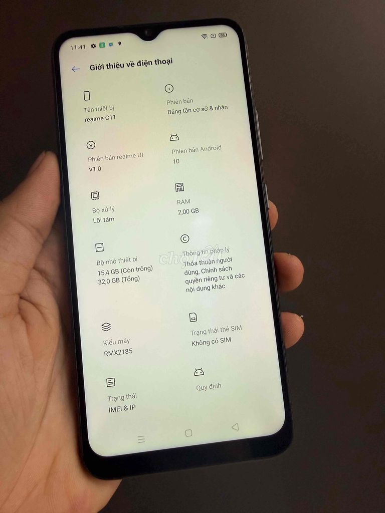 Realme C11 32GB. Mua bán Điện thoại tại Thành phố Phan Thiết Bình Thuận được đăng bởi Minh Phát hình 1