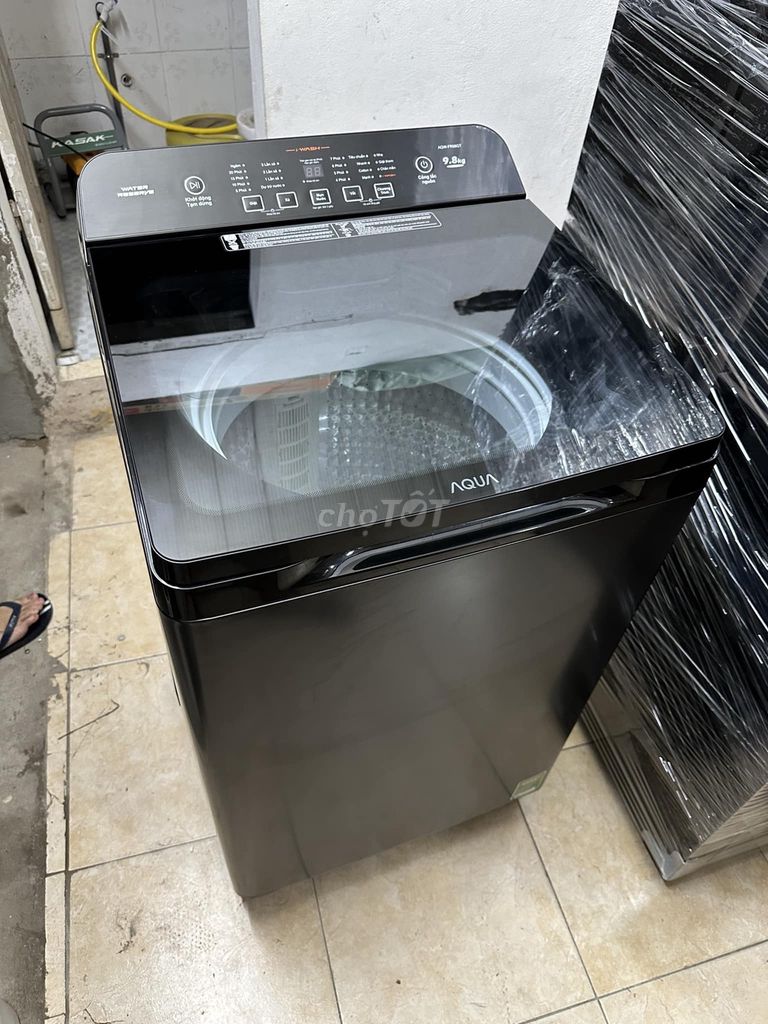 Máy giặt Aqua 9.8kg cửa trên - góp tư nhân. Mua bán Máy giặt tại Quận 4 Tp Hồ Chí Minh được đăng bởi Lê Khôi Điện Máy hình 1