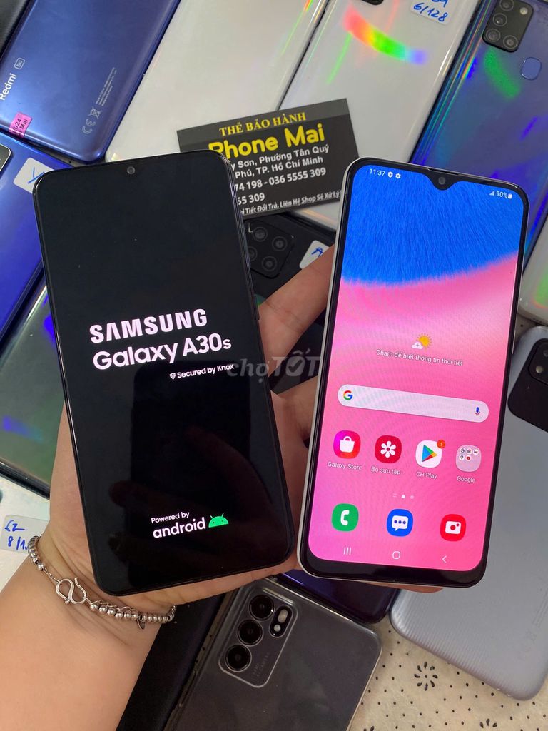 Điện thoại Samsung Galaxy A30s Ram 4G/128G Có NFC. Mua bán Điện thoại tại Quận Tân Phú Tp Hồ Chí Minh được đăng bởi Phone Mai  hình 1