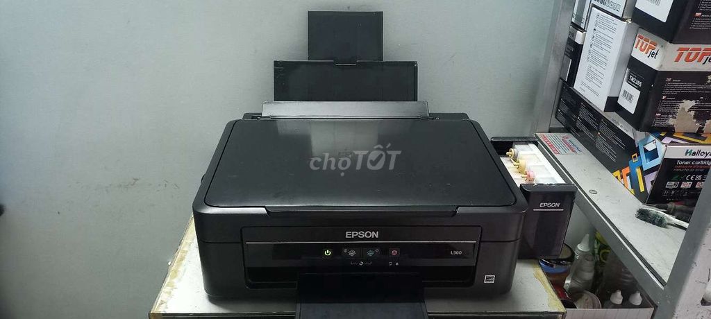 Máy in màu Epson L360 Đen. Mua bán Đồ dùng văn phòng tại Quận Dương Kinh Hải Phòng được đăng bởi Nhật Quang hình 1