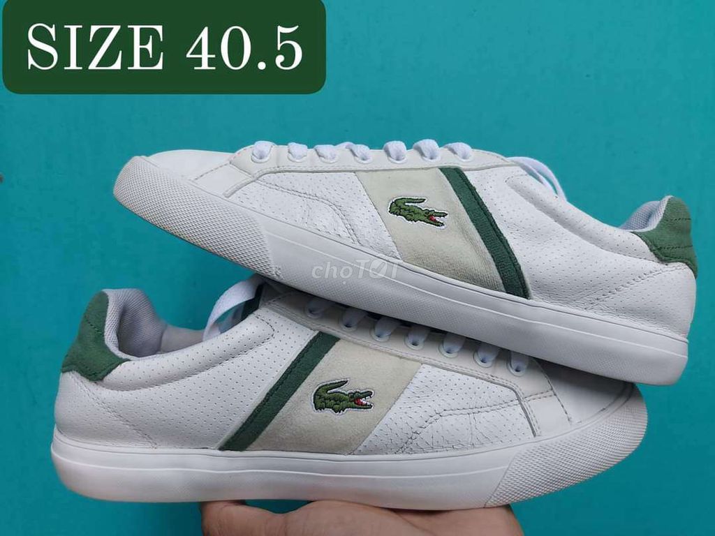 LACOSTE 2Hand BẢN ĐẸP.BAO REAL..SIZE 40.5