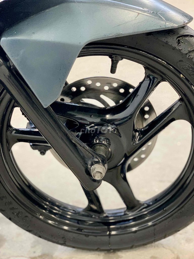 Honda Air Blade 125 LED 2016 Серо-синий с номерами Хошимина Родной двигатель