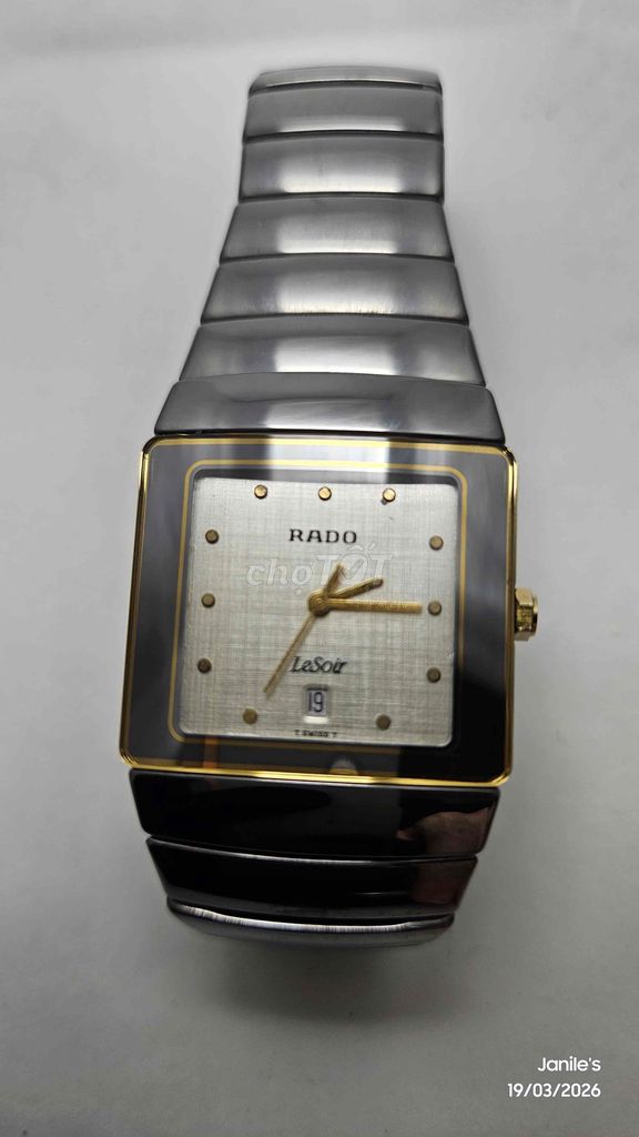 Rado Diastar Ceramic Titanium Thụy Sĩ. Mua bán Đồng hồ tại Quận 3 Tp Hồ Chí Minh được đăng bởi Đình Bảo hình 1