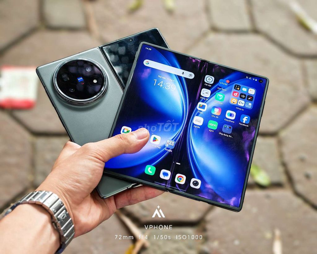 Vivo X Fold 5 16GB/512GB Xám. Mua bán Điện thoại tại Quận Nam Từ Liêm Hà Nội được đăng bởi Quốc Việt hình 1