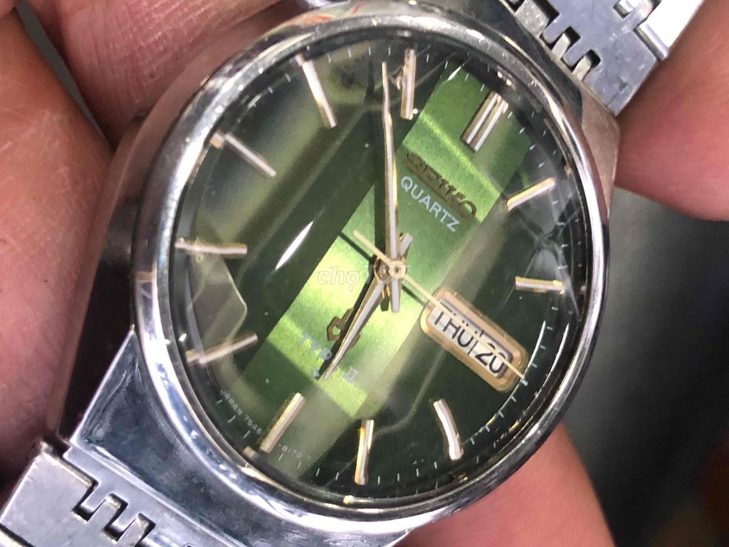 SEIKO pin 2 lịch NHẬT BẢN sz 37mm