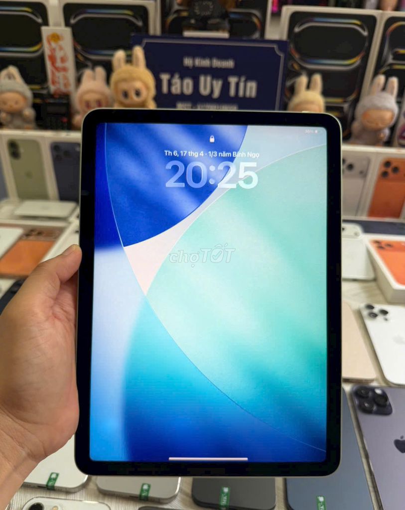 Apple iPad Air 4 256GB Xanh ngọc. Mua bán Máy tính bảng tại Thành phố Thủ Đức Tp Hồ Chí Minh được đăng bởi San Mobile Táo Uy Tín hình 1