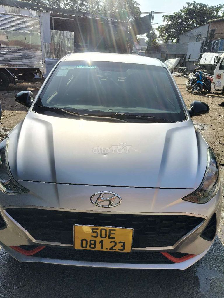 Hyundai Grand i10 Sedan 2021 1.2MT Bạc. Mua bán Ô tô tại Thành phố Thuận An Bình Dương được đăng bởi Ali Dương Phạm hình 2
