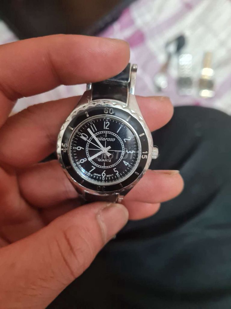 Đồng hồ đeo tay Vitaroso Nữ Đen. Mua bán Đồng hồ tại Thành phố Đà Lạt Lâm Đồng được đăng bởi Nguyễn Đình Bảo Hòa hình 1