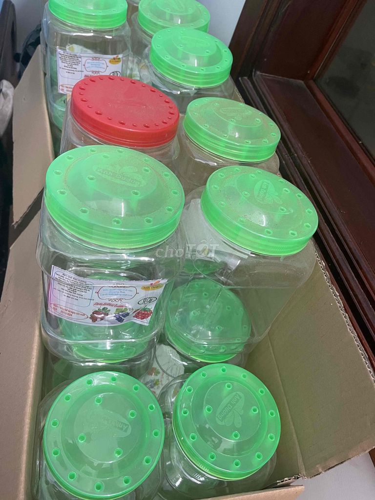Hộp nhựa trong suốt, xanh lá, đỏ. Mua bán Dụng cụ nhà bếp tại Thành phố Pleiku Gia Lai được đăng bởi nhutinh hình 1