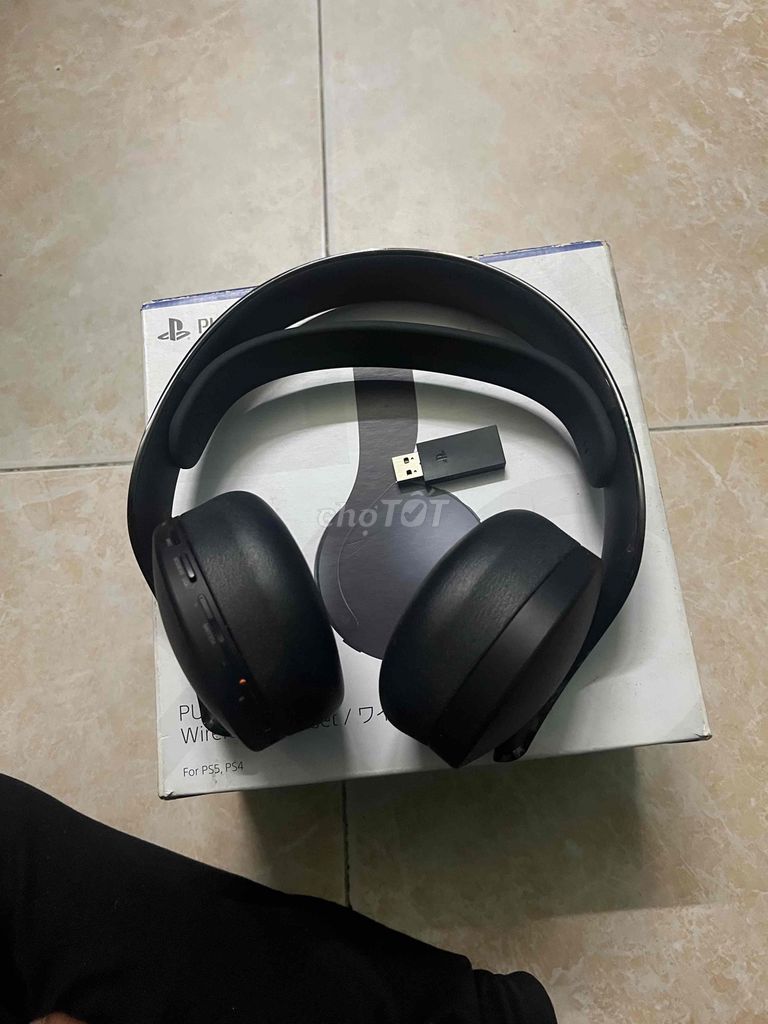 Tai nghe Sony Pulse 3D Đen PS5, PS4. Mua bán Tivi, Âm thanh tại Quận 8 Tp Hồ Chí Minh được đăng bởi Dương  hình 1