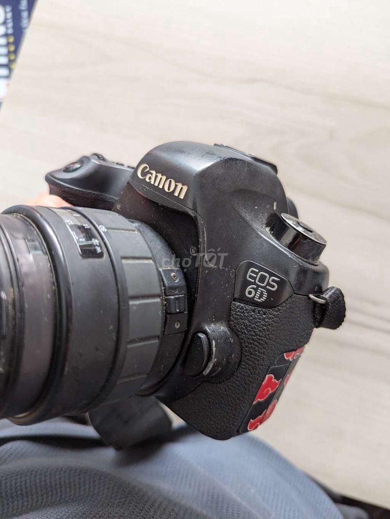 Bộ máy ảnh canon 6D+ lens chụp tốt